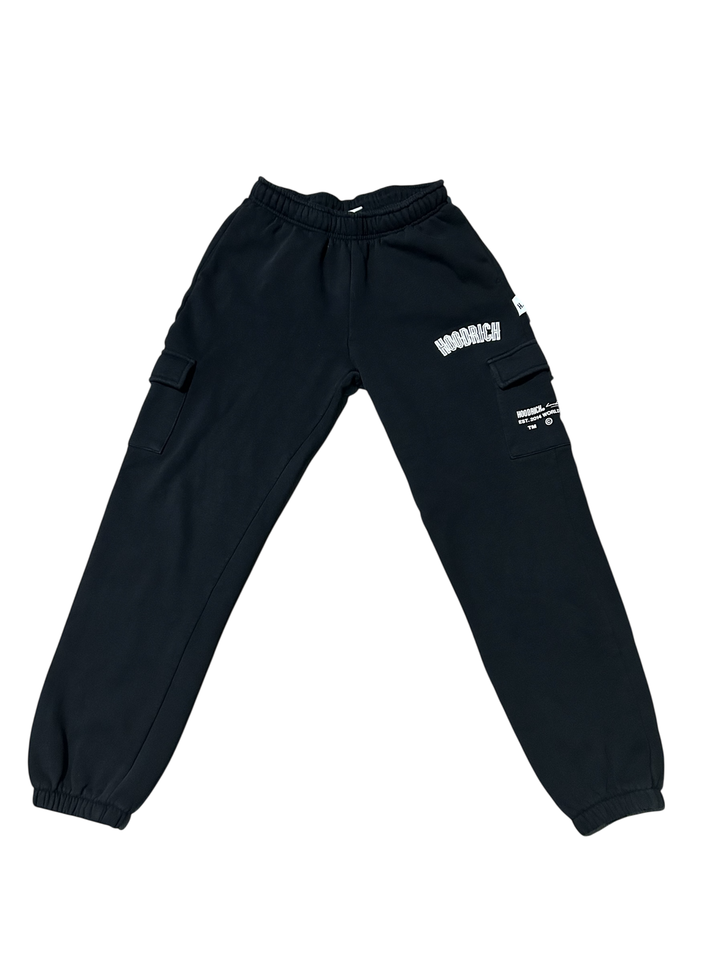 Hoodrich Black Tracksuit - Mens Small | Hoodie & Joggers Set
