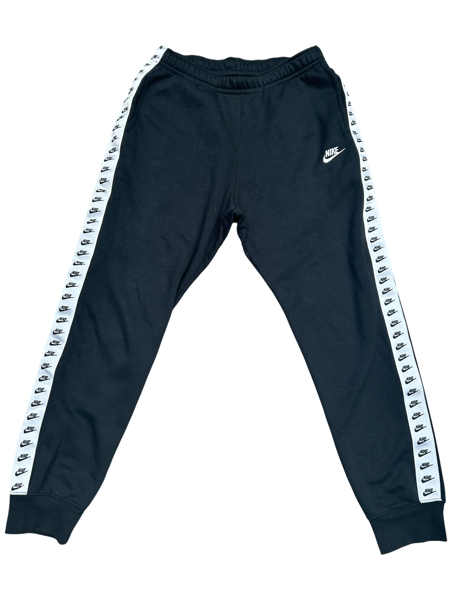 Nike Black Logo Tape Tracksuit – Men’s Large